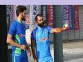 IND vs PAK T20 WC: शमी आणि अफ्रीदीमध्ये काय चर्चा झाली? PCB ने शेअर केला VIDEO... - Marathi News | IND vs PAK T20 WC: What was discussed between Shami and Afridi? PCB shared VIDEO... | Latest cricket News at Lokmat.com