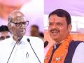 साताऱ्यात उद्या शरद पवार, फडणवीसांची तोफ धडाडणार - Marathi News | Sharad Pawar, Devendra Fadnavis campaign meeting in Satara tomorrow | Latest satara News at Lokmat.com