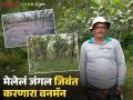 Nashik Devrai : नाशिकमधील 100 एकरांवरील मेलेलं जंगल जिवंत करणाऱ्या वनमॅनची गोष्ट  - Marathi News | Latest news Nashik Devrai The story of tree man shekhar gaikwad revived 100 acre dead forest fashicha dongar in Nashik  | Latest agriculture News at Lokmat.com
