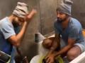 CoronaVirus : लॉकडाऊनमध्ये ‘गब्बर’ धवन धुतोय कपडे - Marathi News | CoronaVirus: 'Gabbar' Dhawan washing clothes in lockdown | Latest cricket News at Lokmat.com