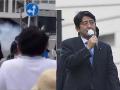 Shinzo Abe: भाषण देता देता शिंजो आबे खाली कोसळले; मागे फक्त धूर दिसला, पहा फोटो - Marathi News | Japan Former PM Shinzo Abe collapsed while giving the speech; Only smoke appeared in the background after firing, see photos | Latest international Photos at Lokmat.com