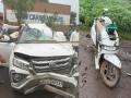 Satara: भरधाव कारच्या धडकेत एक महिला ठार, दोघे गंभीर जखमी - Marathi News | One woman killed, two seriously injured in a speeding car collision in shirval Satara | Latest satara News at Lokmat.com