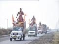 मराठवाड्यात शिवरायांच्या विचारांचा अश्वमेध! ५१ वाहनांच्या ताफ्यासह शिवस्मारक यात्रेला प्रारंभ - Marathi News | Shiv Smarak Yatra Begins from Mahakala: Grand Procession with 51 Vehicles to Cover 8 Districts of Marathwada | Latest jalana News at Lokmat.com