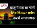 चातुर्मासात या गोष्टी शिवलिंगावर अर्पण करणे लाभदायक | Lokmat Bhakti - Marathi News | It is beneficial to offer these things on Shivlinga in Chaturmas Lokmat Bhakti | Latest bhakti Videos at Lokmat.com