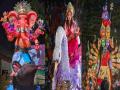 नेरूर येथील मांड उत्सव उत्साहात साजरा, पौराणिक प्रसंग, कथांवर आधारित देवदेवतांच्या प्रतिकृती, देखावे - Marathi News | Mand Utsav celebrations in Nerur, mythological events, replicas of deities based on stories, scenes | Latest sindhudurga News at Lokmat.com