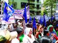 भार्इंदर पालिकेवर आक्रोश मोर्चा - Marathi News | Rowdy Ranchi on Bhinder Palak | Latest vasai-virar News at Lokmat.com