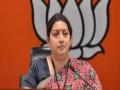 Smriti Irani : किसान सन्मान योजनेत आता १५ हजार मिळणार - केंद्रीय मंत्री स्मृती इराणी - Marathi News | Maharashtra Assembly Election 2024 BJP Smriti Irani Shirpur Assembly constituency | Latest dhule News at Lokmat.com