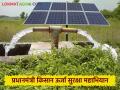 Solar Krushi pumpa : आता शेतकऱ्यांना दिवसा सिंचन करणे शक्य; कुसुम योजनेंतर्गत सौर कृषी पंप - Marathi News | Solar Krushi pumpa : Solar Agriculture Pumps under Kusum Yojana | Latest agriculture News at Lokmat.com