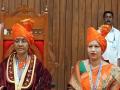 बेळगाव महापालिकेच्या महापौरपदी शोभा सोमणा, रेश्मा पाटील उपमहापौर; भाजपकडून पहिल्यांदाच मराठी भाषिक महिलांची निवड  - Marathi News | Shobha Somana as Mayor of Belgaum Municipal Corporation, Reshma Patil as Deputy Mayor, For the first time, Marathi speaking women have been selected by BJP | Latest kolhapur News at Lokmat.com