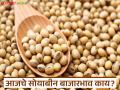 Soybean Bajar Bhav : सोयाबीन बाजारात आवक वाढतेय; दर्जेदार मालाला चांगला दर वाचा सविस्तर - Marathi News | latest news Soybean Bajar Bhav : Soybean arrivals are increasing in the market; Good prices for quality goods Read in detail | Latest agriculture News at Lokmat.com
