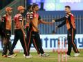 SRH vs MI Latest News : सनरायझर्स हैदराबाद अन् Playoffs यांच्या मार्गात तगडं आव्हान; किरॉन पोलार्डचं वादळ - Marathi News | SRH vs MI Latest News : 150 to win and qualify for the play-offs for Sunrisers Hyderabad | Latest cricket News at Lokmat.com