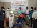coronavirus : 'स्वाराती' वैद्यकीय महाविद्यालयात प्लाझ्मा दानास सुरूवात - Marathi News | coronavirus : Plasma donation begins at SRT Medical College of Ambajogai | Latest beed News at Lokmat.com