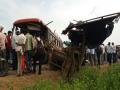 रावेर आगाराच्या बसला झालेल्या अपघात खाजगी वाहनचालक ठार - Marathi News | The accident occurred at Raver Agara bus private driver death | Latest jalgaon News at Lokmat.com