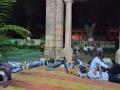 प्रवेशाच्या मागणीसाठी मध्यरात्री विद्यार्थी विद्यापीठात - Marathi News | At the Midnight Student's University demand for admission | Latest nagpur News at Lokmat.com