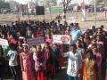 वाशिम : मालेगावात विद्यार्थ्यांनी काढली मतदार जनजागृती रॅली! - Marathi News | Washim: Students organized mass awareness rally in Malegaon! | Latest vashim News at Lokmat.com