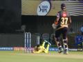 IPL 2019 : फॅफ ड्यू प्लेसिसचा अप्रतिम झेल पाहिलात का? Video - Marathi News | IPL 2019: Flying Faf Du Plessis takes a stunner, A golden duck for Robin Uthappa | Latest cricket News at Lokmat.com