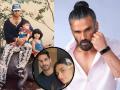 Sunil Shetty reveals why he did not send Ahan, Athiya to Indian schools - Hindi News | Sunil Shetty reveals why he did not send Ahan, Athiya to Indian schools | Latest entertainment Photos at Lokmattimes.com
