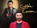 Koffee With Karan 8 मध्ये येणार तारासिंग, तब्बल १८ वर्षांनी सनी देओल शोमध्ये झळकणार - Marathi News | sunny deol to be seen in koffee with karan season 8 after almost 18 years | Latest filmy News at Lokmat.com