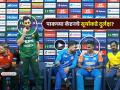 Asia Cup 2025: सूर्यकुमारने पाकिस्तानच्या कर्णधाराशी हात मिळवला की नाही? Video झाला व्हायरल - Marathi News | Asia Cup 2025 Ind vs Pak Suryakumar Yadav shake hands with Pakistan captain salman ali agha after stepping down stage watch viral video | Latest cricket News at Lokmat.com
