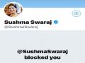 सुषमा स्वराज यांनी मला ट्वीटरवर ब्लॉक केलं; प्रतापसिंह बाजवा यांचा आरोप - Marathi News | Sushma Swaraj blocked me- Pratapsingh Bajwa's allegations | Latest national News at Lokmat.com