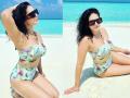 Sunny Leone मालदीवच्या समुद्र किनारी दिसली बोल्ड अंदाजात, पाहा तिचे फोटो - Marathi News | Sunny Leone Maldives beach looks bold projection, see her photos | Latest filmy Photos at Lokmat.com