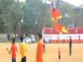 नमो पतंग महोत्सव: डोंबिवलीतील आकाशात पतंगांची भरारी  - Marathi News | Namo Kite Festival: Dombivali is full of kites in the sky | Latest thane News at Lokmat.com