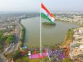 बेळगावात फडकला देशातील सर्वात उंच तिरंगा - Marathi News | Country's tallest tricolor unfolds in Belgaum | Latest national Photos at Lokmat.com