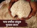 Rice Supply Agreement : जगातील उपासमारी संपवण्यासाठी महत्वाचा करार, भारत पाच वर्षे तांदूळ पुरवठा करणार  - Marathi News | Latest News India will supply rice for five years Important agreement to end world hunger See details | Latest agriculture News at Lokmat.com
