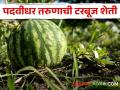 Success story : नागपूरच्या पदवीधर तरुणाची टरबूज शेती, अडीच एकरांत 15 टन उत्पादन  - Marathi News | Latest News 15 Tons Watermelon Production in 2.5 Acres of Nagpur Graduate farmer | Latest agriculture News at Lokmat.com