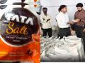 Fake TATA Salt in Market: टाटावर विश्वास ठेवून मीठ खरेदी केलेय? बनावटही असू शकते, पाच महिन्यांपासून हजारो क्विंटल मीठ बाजारात - Marathi News | Fake TATA Salt in Market: Trusting Tata and buying salt? Could be fake too, thousands of quintals of salt in the market for five months, Factory Busted in Raid UP | Latest crime News at Lokmat.com