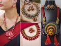 सोन्याचांदीच्या महाग दागिन्यांऐवजी २०० रुपयांचे टेराकोटा दागिने खाताहेत भाव! पाहा १० सुंदर डिझाइन्स - Marathi News | terracotta jewellery designs, latest patterns of terracotta jewellery, terracotta jewellery designs at low price | Latest sakhi Photos at Lokmat.com