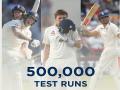 बाबो, या संघानं पटकावला कसोटीत 5 लाख धावा करण्याचा पहिला मान - Marathi News | England become 1st country to score 500,000 runs in Test cricket | Latest cricket Photos at Lokmat.com