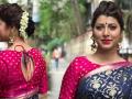 तेजस्विनीचं सोज्वळ सौंदर्य पाहून तुम्हीही व्हाल घायाळ! - Marathi News | Tejaswini pandit looks beautiful in saree | Latest filmy Photos at Lokmat.com