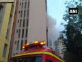 ठाण्यातील पाटलीपाडा येथे इमारतीला आग - Marathi News | Fire breaks out at a building in Patlipada in thane | Latest thane Videos at Lokmat.com