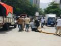 दुर्घटना टळली; ठाण्यात नितीन कंपनीजवळ कोसळला सिग्नलचा खांब  - Marathi News | Signal pillar collapsed near Nitin Company Signal in Thane | Latest crime News at Lokmat.com