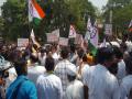 इंधन दरवाढीविरोधात राष्ट्रवादी काँग्रेसची निदर्शनं - Marathi News | Nationalist Congress Party's protest against the fuel hike | Latest thane Videos at Lokmat.com