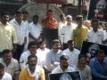 ठाण्यात राष्ट्रवादीने केला नथुरामी मानसिकतेचा निषेध, गांधीजींच्या पुतळ्यासमोर मूक धरणे आंदोलन - Marathi News | Protests against Nathuramy mentality by Thackeray in Thane; Silent Demand Movement in front of Gandhiji statue | Latest thane News at Lokmat.com