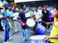 विसर्जन मिरवणुकीत ठाण्यात १०० डेसिबलचा दणदणाट - Marathi News | 100 Decibel Balloons in Thane in Dismissal Process | Latest thane News at Lokmat.com