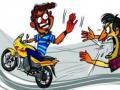 थोड्या वेळासाठी दिलेले वाहन पळविले - Marathi News | Two wheeler theft she given for some times | Latest crime News at Lokmat.com