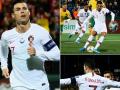 रोनाल्डोचा गोल 'धडाका'; मेस्सीवर पुन्हा कुरघोडी! - Marathi News | Cristiano Ronaldo better than Lionel Messi? Portuguese reignites GOAT debate with 4 goals vs Lithuania | Latest football Photos at Lokmat.com