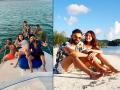 Photo : टीम इंडियासोबत अनुष्काची समुद्र सफर! - Marathi News | Endless blues: Virat Kohli & Co. cruise Atlantic with Anushka sharma | Latest cricket Photos at Lokmat.com