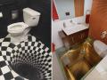 'हे' टॉयलेट्स तुम्हालाही 'हा' विचार करायला भाग पाडतील? - Marathi News | Viral Photos Of weird toilet designs | Latest social-viral Photos at Lokmat.com