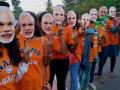 मोदींचे 'जबरा' फॅन, एक चेहरे पे कही चेहरे लगा लेते है लोग... - Marathi News | Modi's 'Jabara' fan, one faces of modi in election rally | Latest national Photos at Lokmat.com