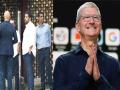 Tim Cook In India : उद्या Apple स्टोअरचे उद्घाटन, आज CEO टिम कुक अंबानींच्या घरी दाखल; Video व्हायरल... - Marathi News | Tim Cook In India : Apple store opening tomorrow, Tim Cook at Ambani's house today; Video Viral... | Latest maharashtra News at Lokmat.com