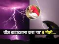 वीज कडाडताना लक्षात ठेवा ५ गोष्टी, 'अशी' घ्या काळजी - अपघात टळेल धोका होईल कमी... - Marathi News | How To Protect Yourself, Or Avoid Getting Hit By Lightning During a Thunderstorm 5 Tips for Thunderstorm Safety Five Ways to Minimise the Risk of Being Struck by Lightning During Rainy Season | Latest sakhi News at Lokmat.com