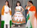 Tri Colour Outfits: तीन रंगात रंगून साजरा करा स्वातंत्र्य दिनाचा जल्लोष- १५ ऑगस्टसाठी ड्रेसिंग आयडिया - Marathi News | tiranga themed outfits ideas, Tri Colour Outfits for 15th august, dressing ideas for independance day | Latest sakhi Photos at Lokmat.com
