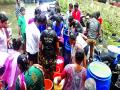टिटवाळ्यात पाण्यासाठी वणवण - Marathi News | Weeding for water in Titwala | Latest thane News at Lokmat.com
