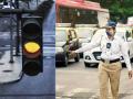 Traffic Rules: पिवळा सिग्नल आणि 'पॉईंट ऑफ नो रिटर्न' माहितीये का? ट्रॅफिक पोलीस कधीच पावती फाडू शकणार नाहीत... - Marathi News | Traffic Rules: Know Yellow Signal and 'Point of No Return'? Traffic police will never be able to fine receipts, Challans | Latest auto Photos at Lokmat.com