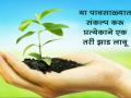 नाशिक जिल्ह्यात वनविभाग लावणार १कोटी २७ लाख रोपे - Marathi News | One crore plants to be set up in the district | Latest nashik News at Lokmat.com
