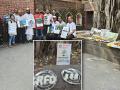 पुणेकरांचा काही नेम नाही; झाडांचे श्राद्ध घालून पालिकेचा केला निषेध - Marathi News | Punekars have no name; Protested against the municipality by worshiping trees | Latest pune News at Lokmat.com